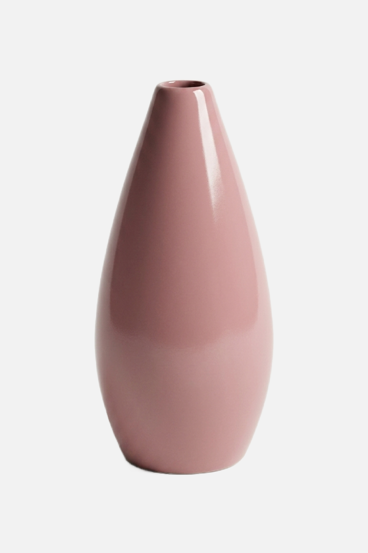 Clay Bloom Curve Vase
