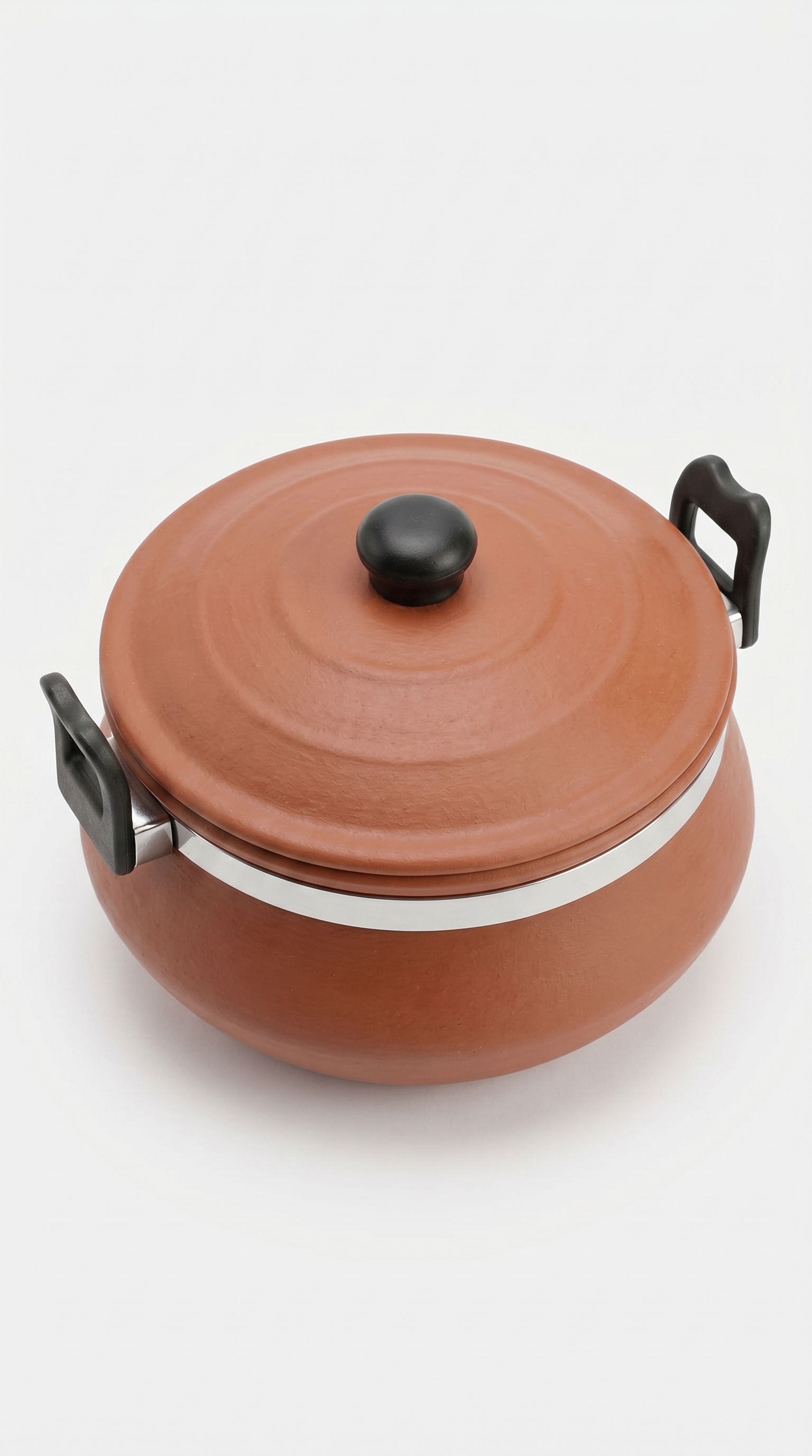 Clay Handi Cooking Pot 1 Ltr