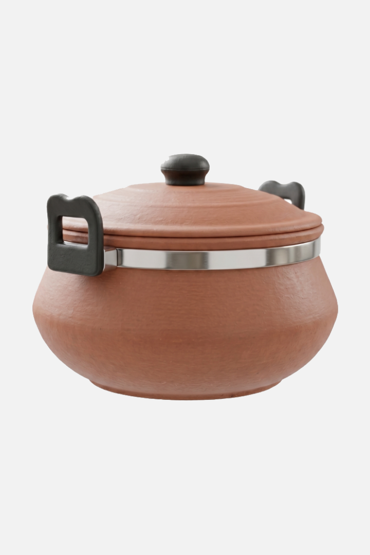 Clay Handi Cooking Pot 5 Ltr