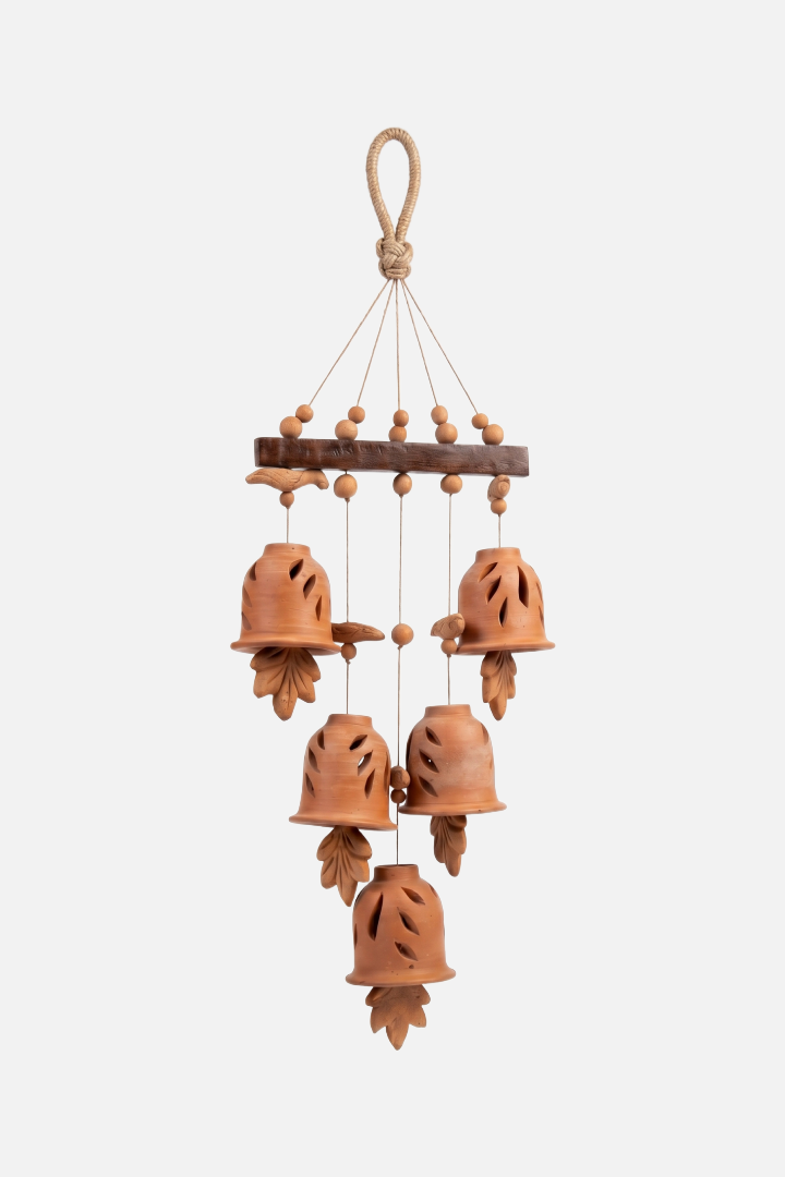 Terracotta 5 Bell Wind Chime