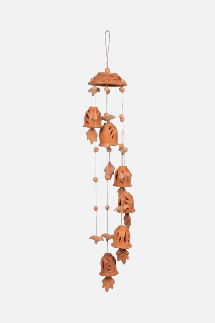 Terracotta 6 Bell Wind Chime